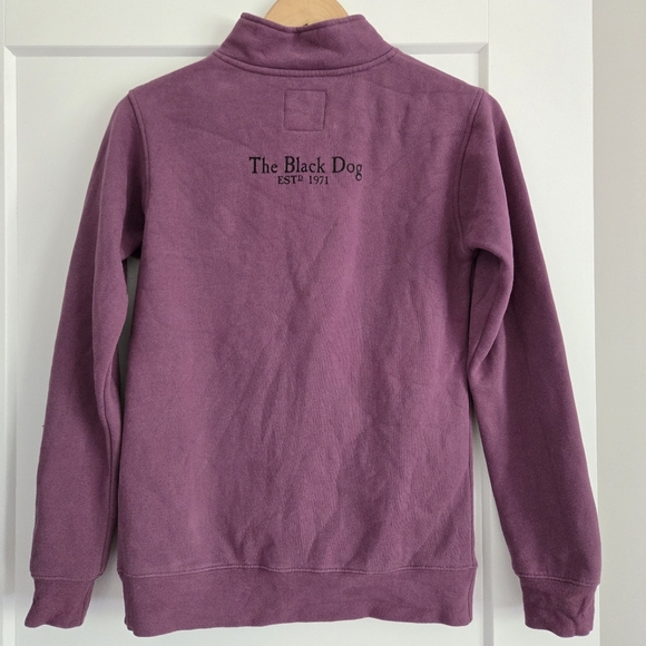 The Black Dog Collection Womens Small Purple Sweatshirt/hoodie - Picture 2 of 11